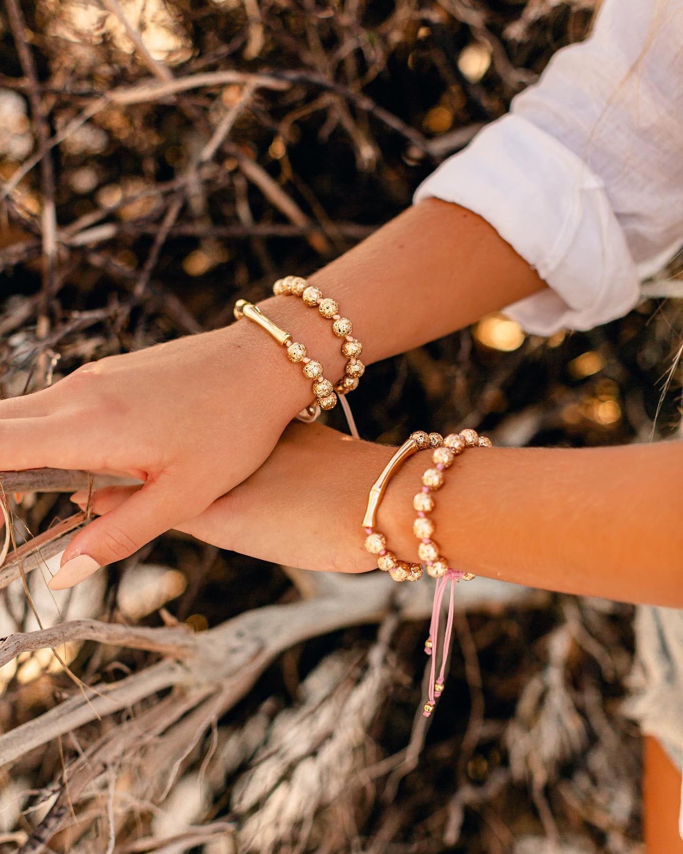 Haven Bracelet on Colored Cord