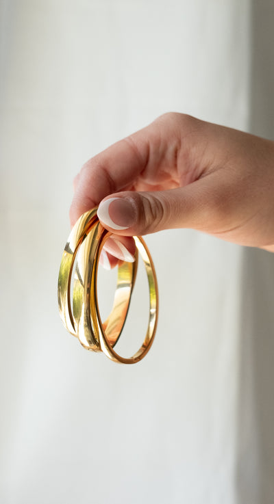 Gold Bangle 8MM