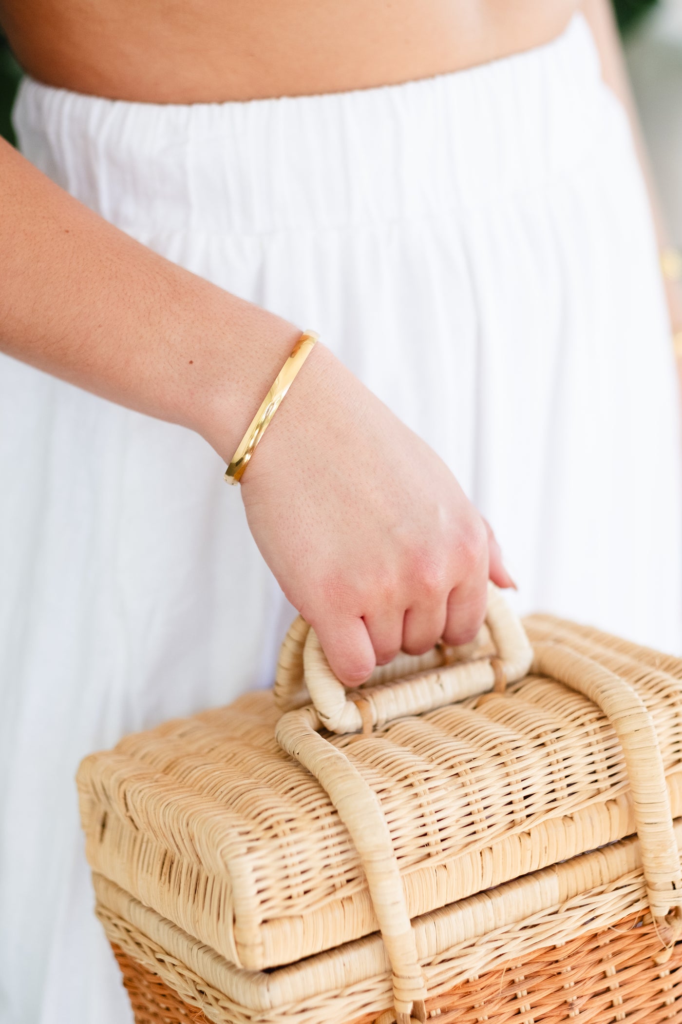 Gold Bangle 6MM