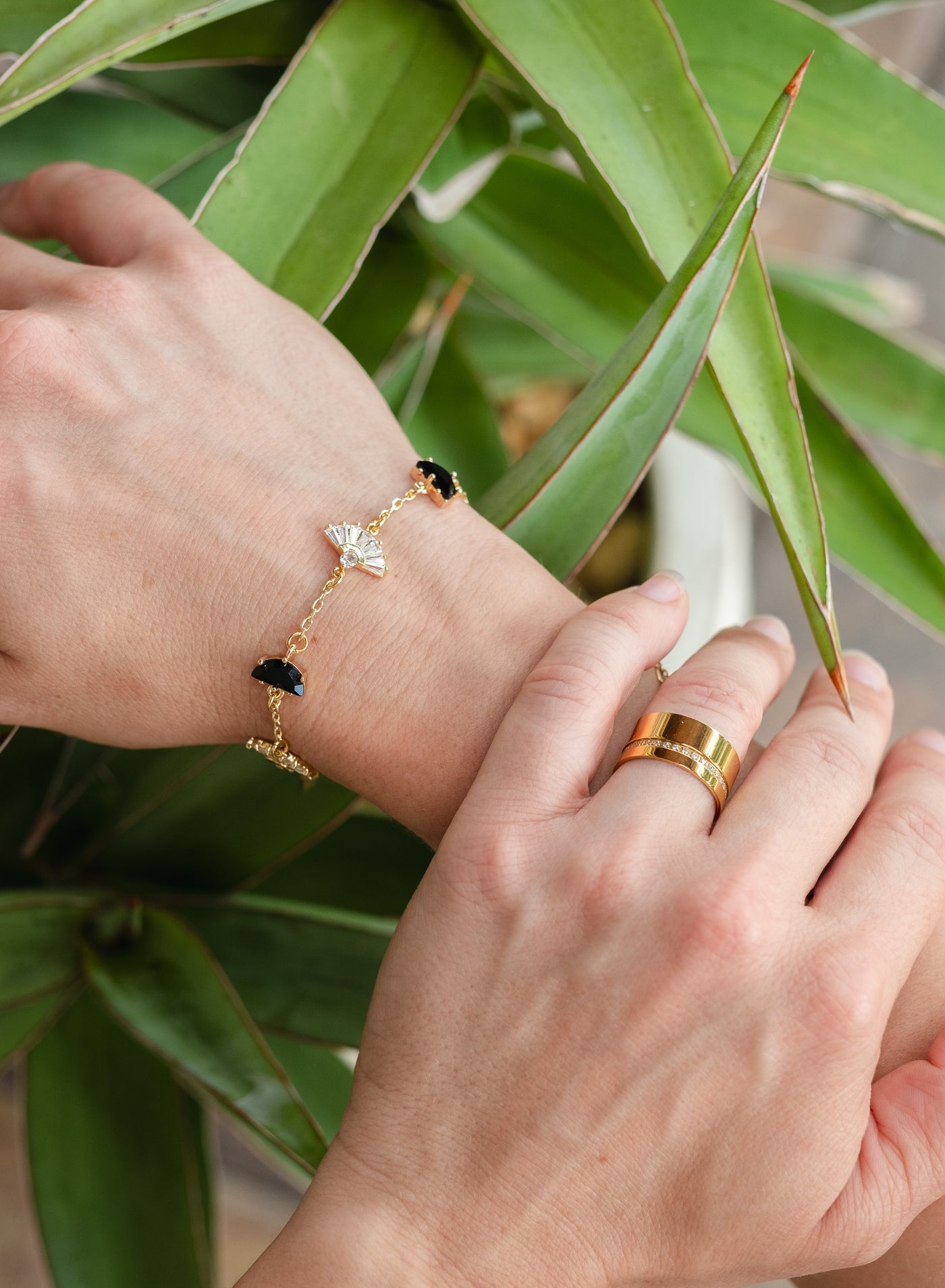 Black Tie Bracelet