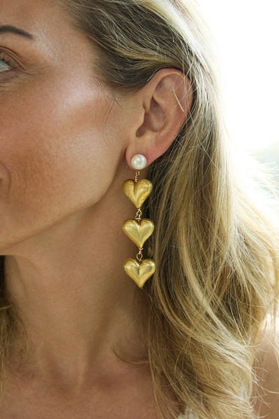 Heart of Gold Earrings